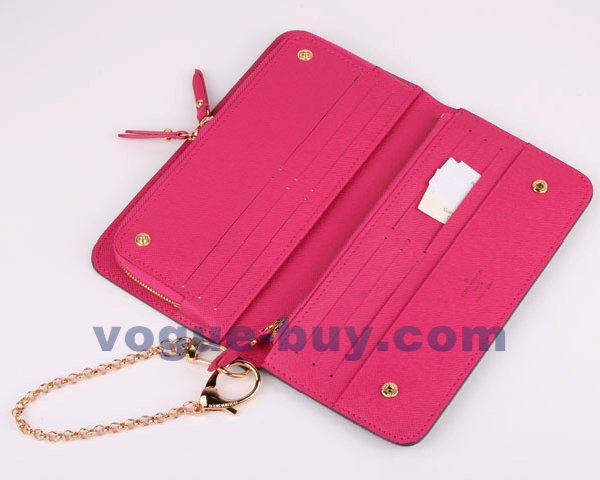 Louis Vuitton replica Monogram Canvas Insolite wallet M40249(pink)
