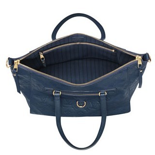 Louis Vuitton monogram empreinte leather Lumineuse PM M93412(orage)