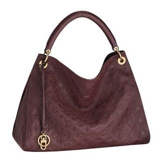 Louis Vuitton monogram empreinte leather Artsy MM M93451(flamme)