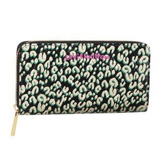 Louis Vuitton replica monogram vernis zippy wallet leopard M91475(bleu infini)