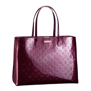 Louis Vuitton replica monogram vernis Wilshire GM M91664(rouge fauviste)