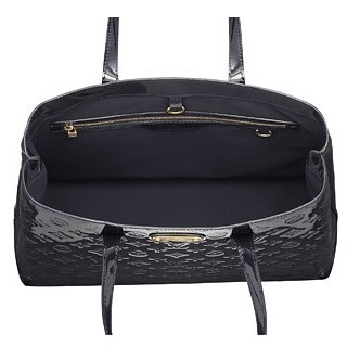 Louis Vuitton replica monogram vernis Wilshire MM M91439(bleu infini)