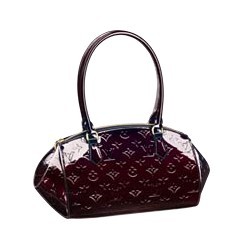 Louis Vuitton replica monogram vernis sherwood PM M91493 (amarante)