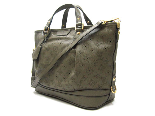 Louis Vuitton replica mahina leather stellar PM M93063 (taupe)