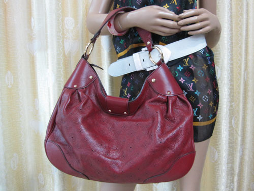 Louis Vuitton replica mahina solar GM M93131 (claret)
