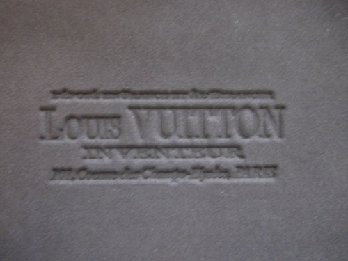 Louis Vuitton replica Damier Ebene canvas laptop sleeve 15