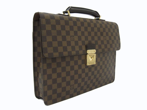 Louis Vuitton Damier Ebene canvas briefcases and work bags Laguito N53026