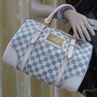 Louis Vuitton replica damier azur canvas Top handles berkeley N52001