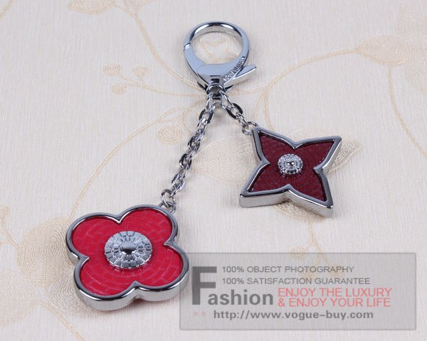 Louis Vuitton replica Mosaique bag charm M66258D (silver)