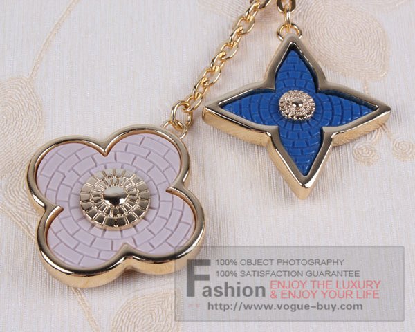 Louis Vuitton replica Mosaique bag charm M66257S (gold)