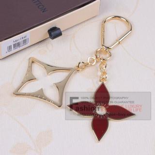 Louis Vuitton replica Puzzle key ring and bag charm M66184F (red)