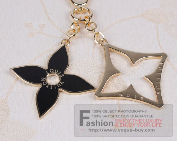 Louis Vuitton replica Puzzle key ring and bag charm M66184A (noir)
