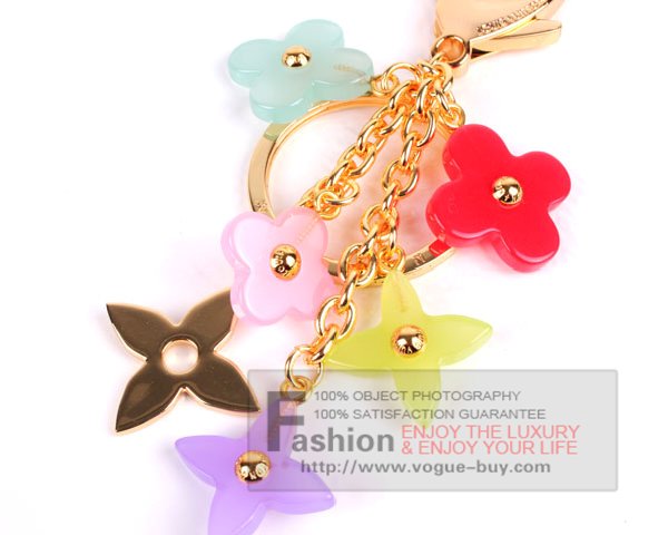 Louis Vuitton replica Pop Flowers bag charm and key holder M66144