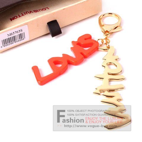 Louis Vuitton replica graffiti bag charms M65765 (orange)