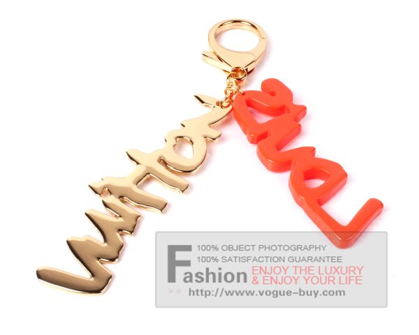 Louis Vuitton replica graffiti bag charms M65765 (orange)
