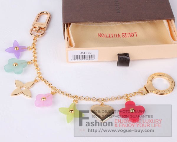 Louis Vuitton replica candy key ring and bag charm M61022