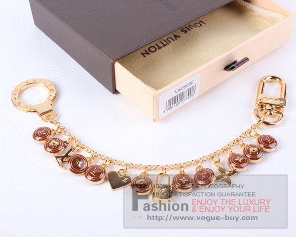 Louis Vuitton replica pastilles chains key ring and bag charm M60000F