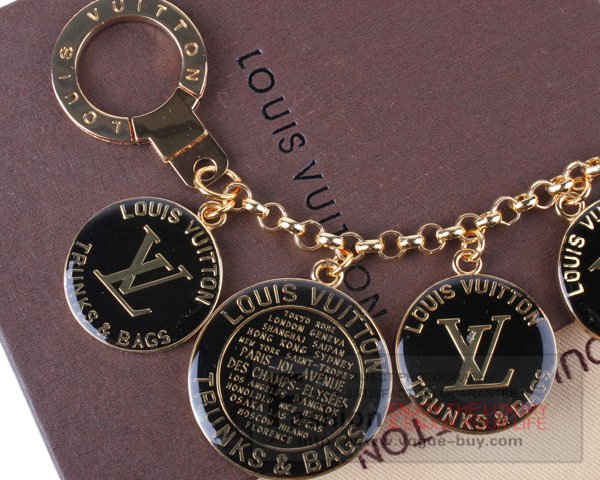 Louis Vuitton replica Globe Charm Chains Key Ring M65730A