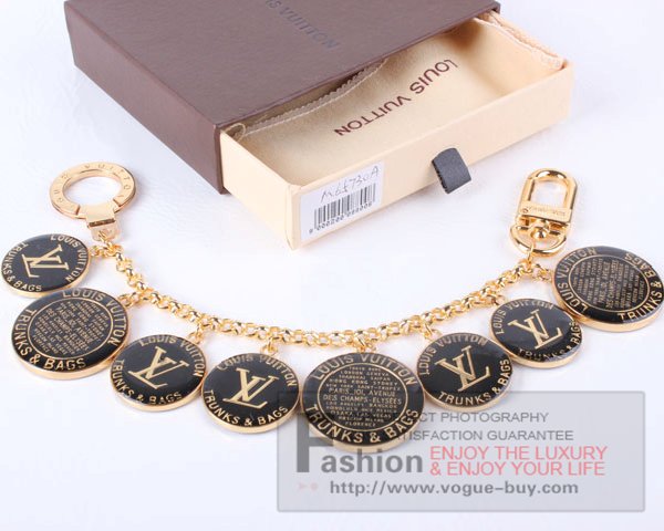 Louis Vuitton replica Globe Charm Chains Key Ring M65730A
