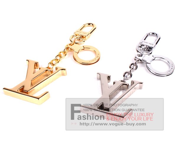 Louis Vuitton replica Initials key holder M65995D (silver)