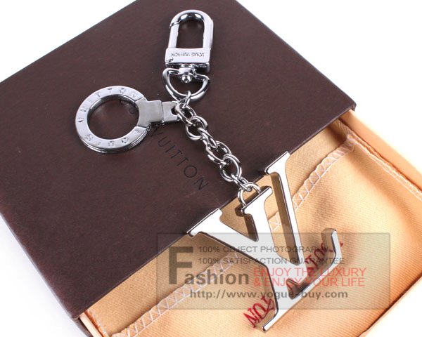 Louis Vuitton replica Initials key holder M65995D (silver)
