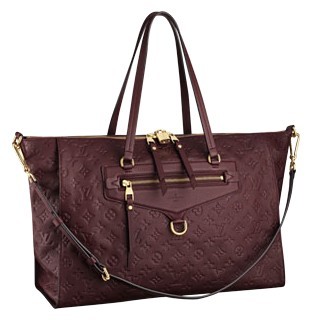 Louis Vuitton monogram empreinte leather Lumineuse GM M94083(flamme)