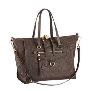 Louis Vuitton monogram empreinte leather Lumineuse PM M93409(ombre)