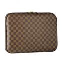 Louis Vuitton replica Damier Ebene canvas laptop sleeve 15