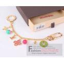 Louis Vuitton replica looping chain key ring M66005 (green)