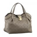Louis Vuitton replica mahina leather cirrus PM M93084(taupe)