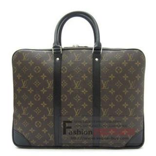 Louis Vuitton monogram macassar canvas Porte-Documents Voyage M40225