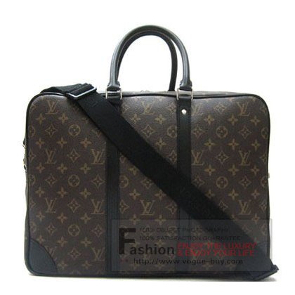 Louis Vuitton monogram macassar canvas Porte-Documents Voyage GM M40224