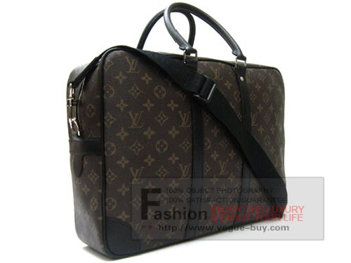Louis Vuitton monogram macassar canvas Porte-Documents Voyage GM M40224