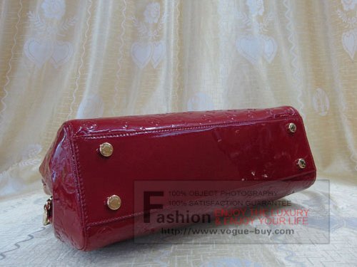 Louis Vuitton replica monogram vernis Brea GM M91616 (pomme damour)