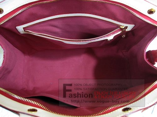 Louis Vuitton replica monogram vernis Brea GM M91616 (pomme damour)
