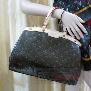 Louis Vuitton replica monogram vernis Brea MM M91619 (khaki)