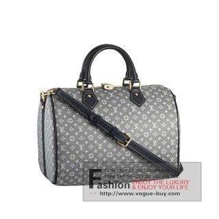 Louis Vuitton Monogram Idylle canvas Speedy 30 with Strap M56703 (encre)