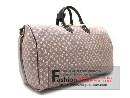 Louis Vuitton replica Monogram Idylle canvas Speedy Voyage 45 M56707 (sepia)