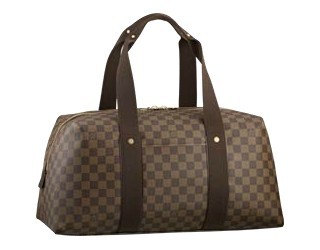 Louis Vuitton replica Damier Ebene Canvas Weekender Beaubourg MM N41138