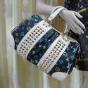 Louis Vuitton replica monogram multicolore courtney MM M45642 (black)