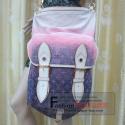 Louis Vuitton replica monogram denim Sunburst GM M93186C (pink)