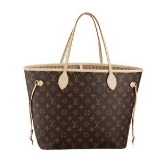 Louis Vuitton replica monogram canvas Neverfull MM M40156